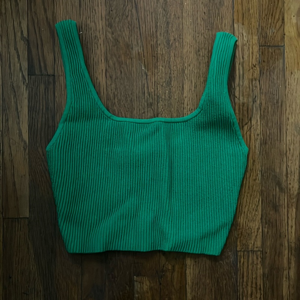 Aritzia sculpt knit tank